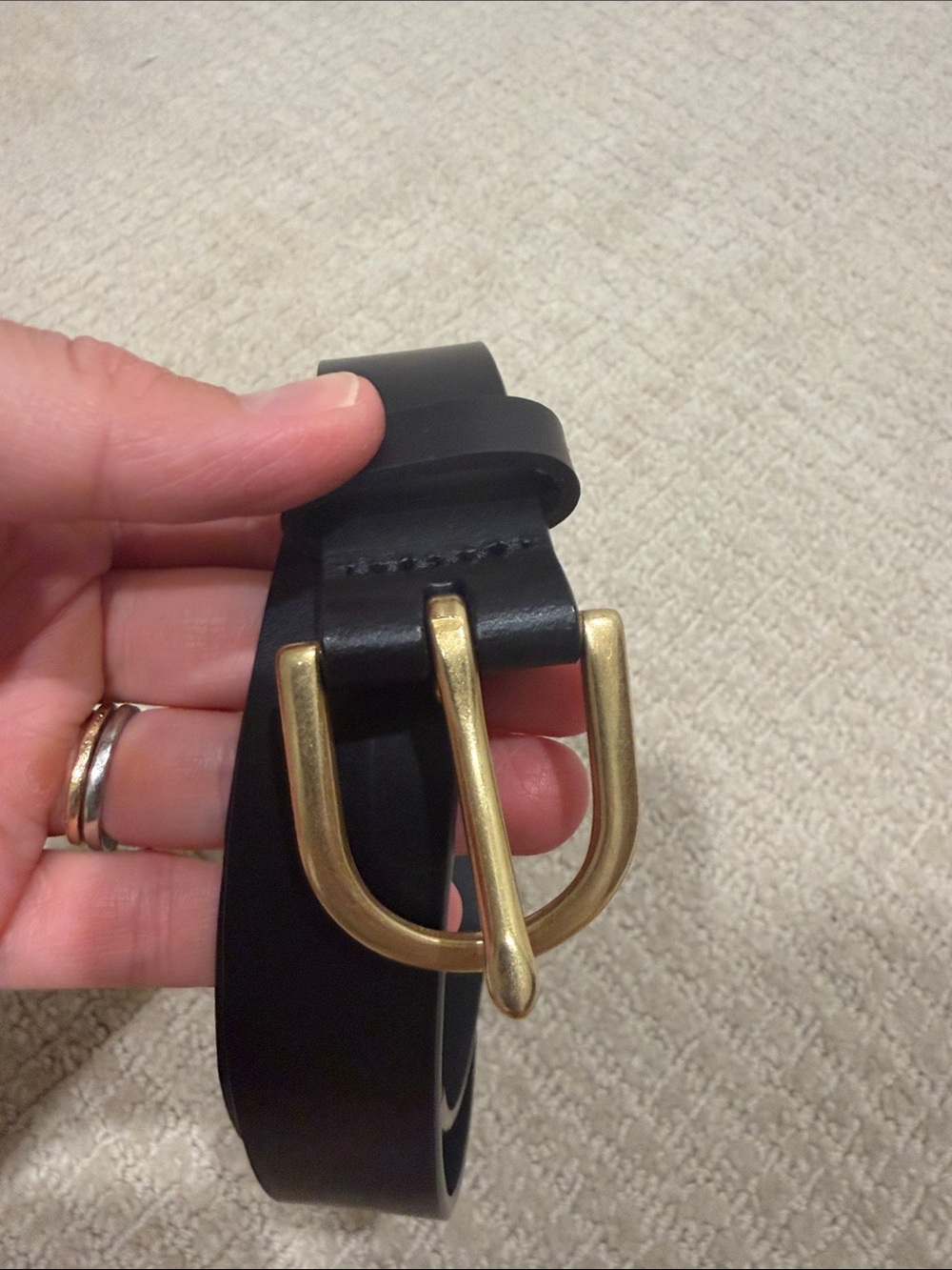 J.crew Women’s Italian bonded leather belt - Picture 4 of 5